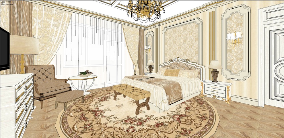 Эскизный дизайн-проект частного жилого дома