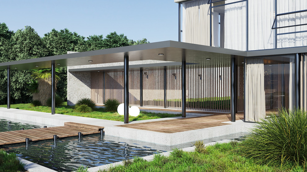 Проект загородного дом в Сочи