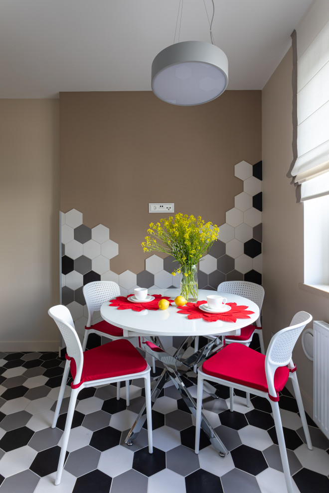 яркий интерьер квартиры 71 кв.м. в г. Калининграде