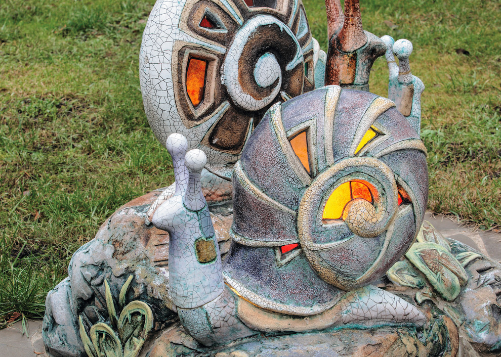 Парковая скульптура "Улитки"