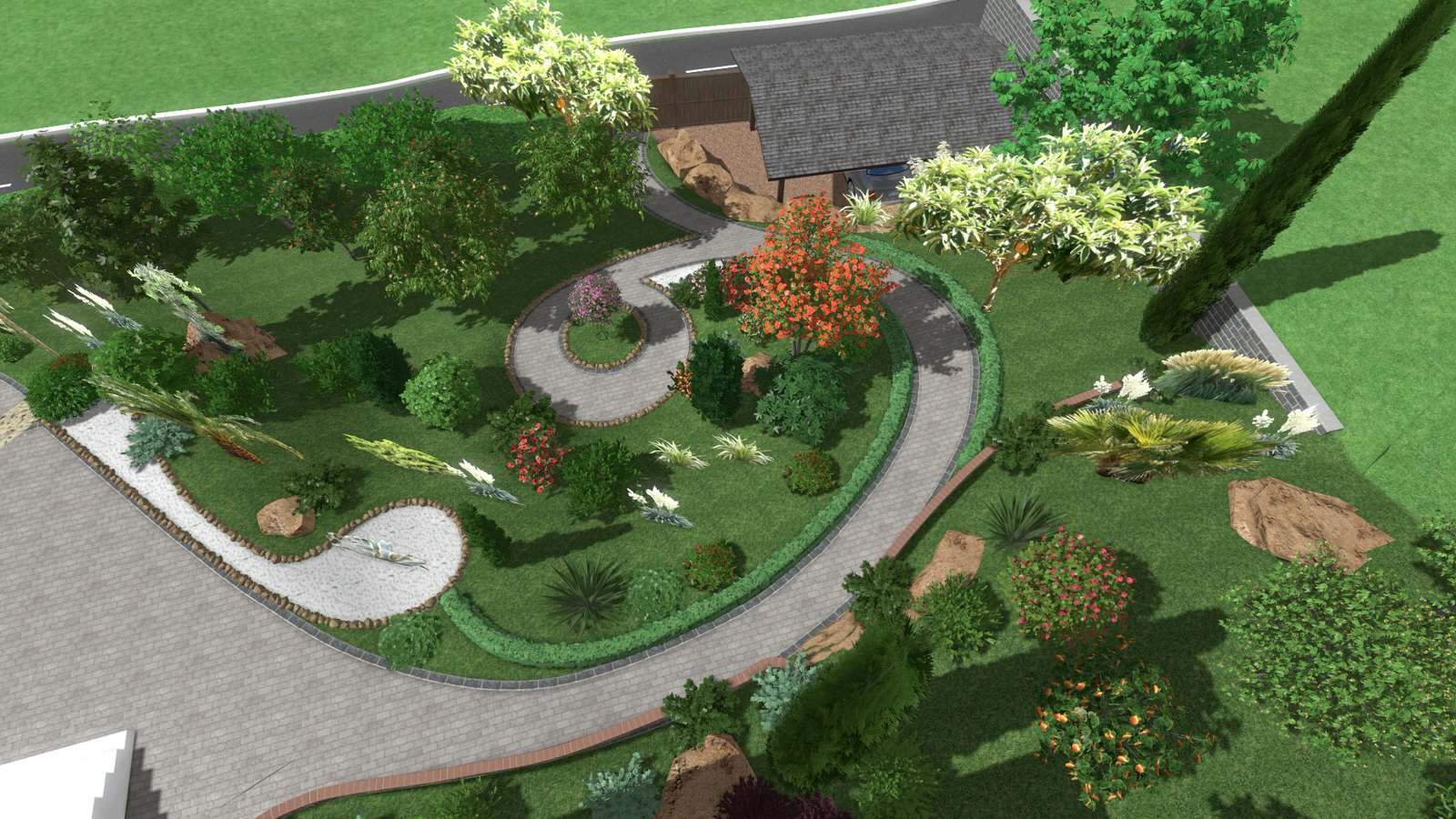 Приусадебный участок индивидуального жилого дома