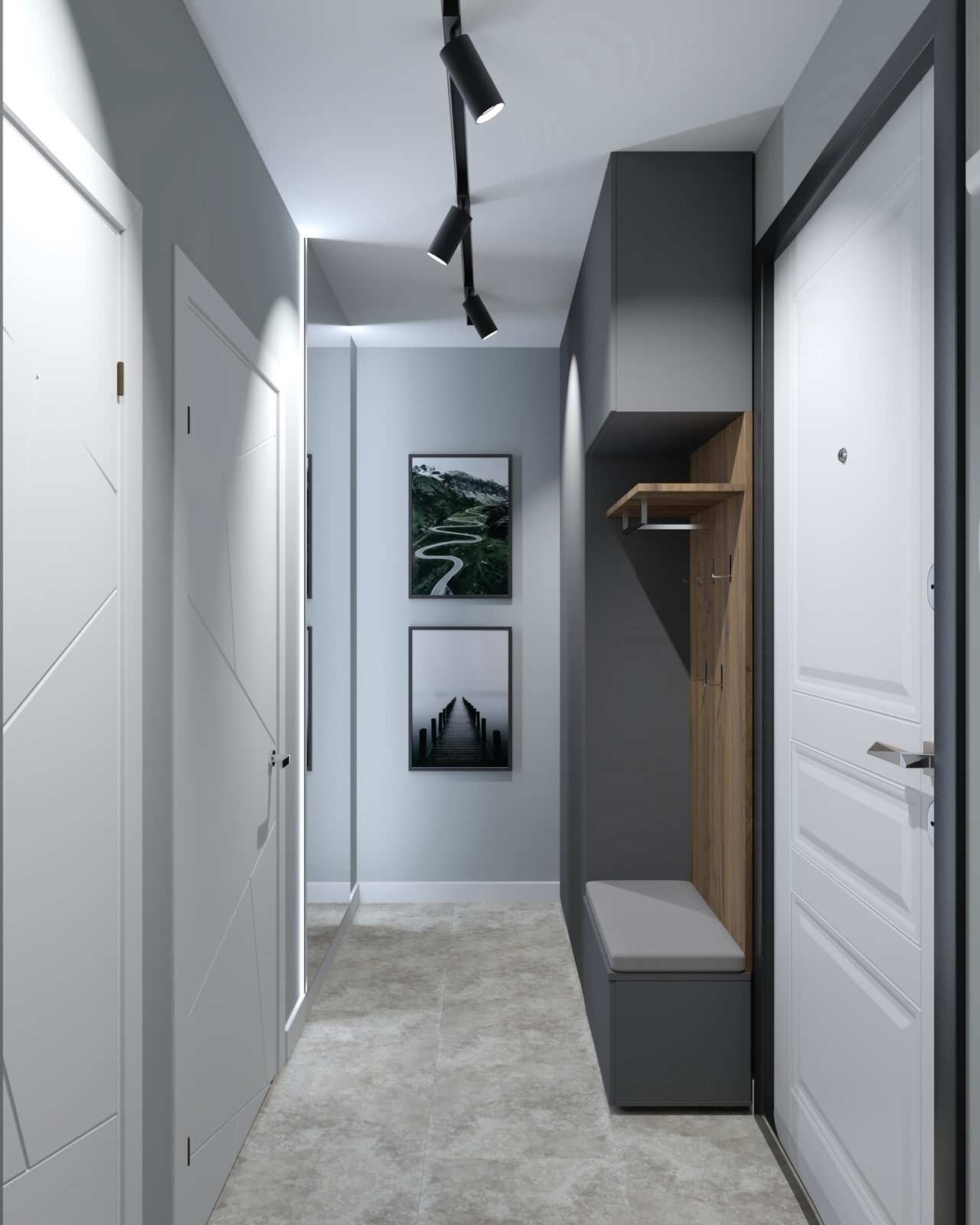 Дизайн-проект интерьера квартиры г. Иркутск