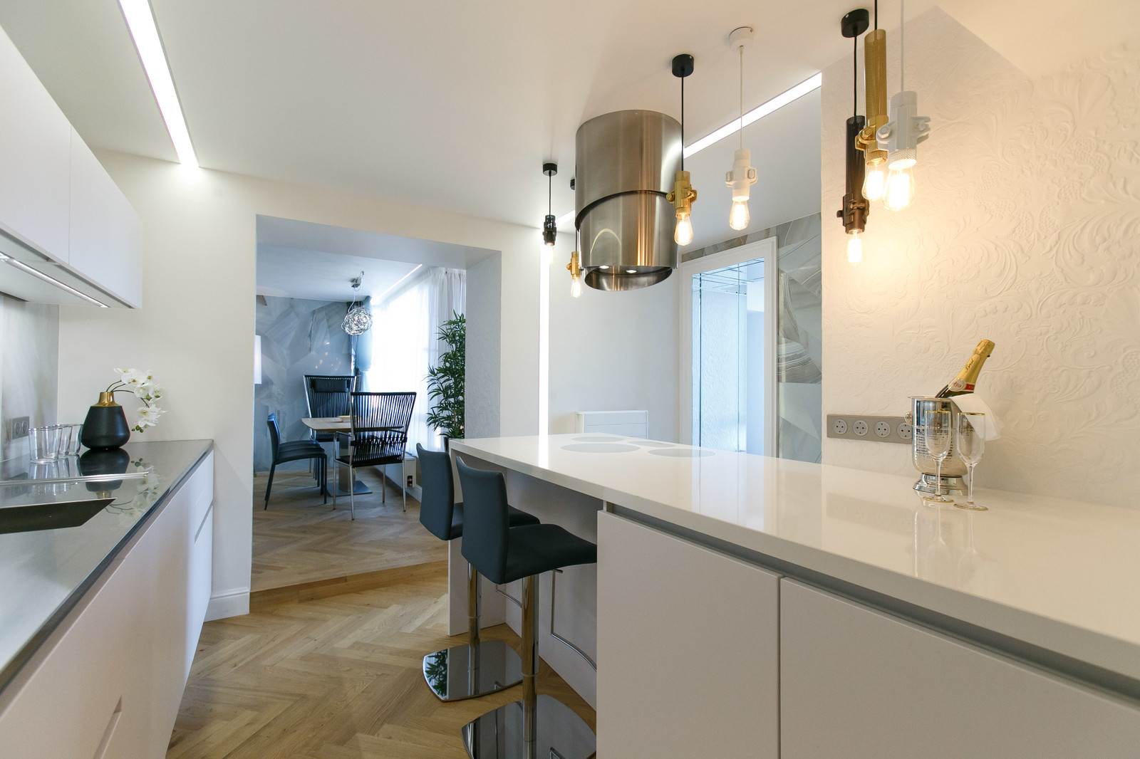 Двухуровневая квартира "Парижский фьюжн"