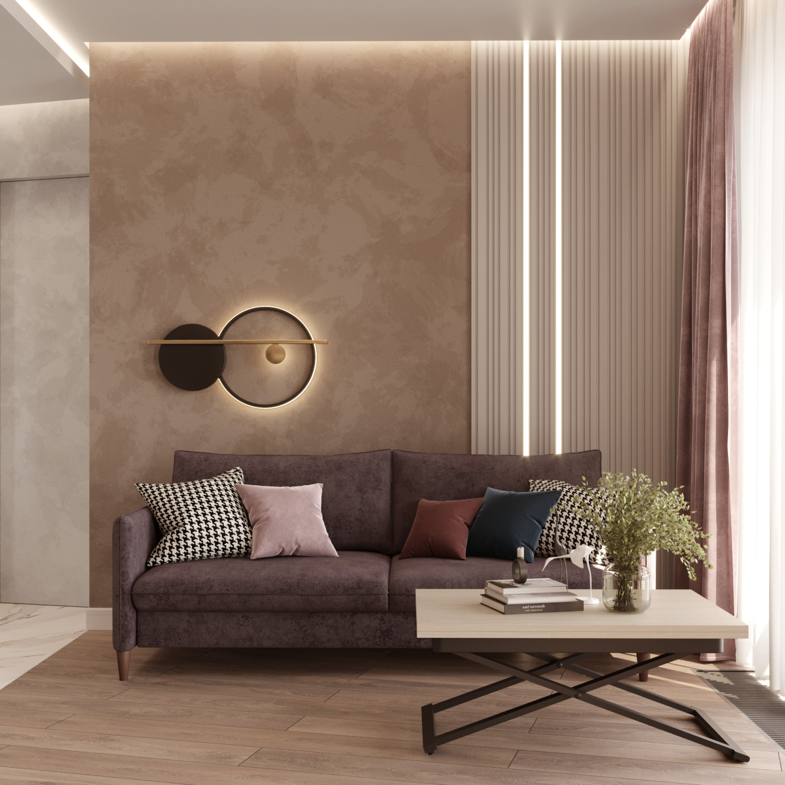 Дизайн интерьера квартиры ЖК «Wellton park»