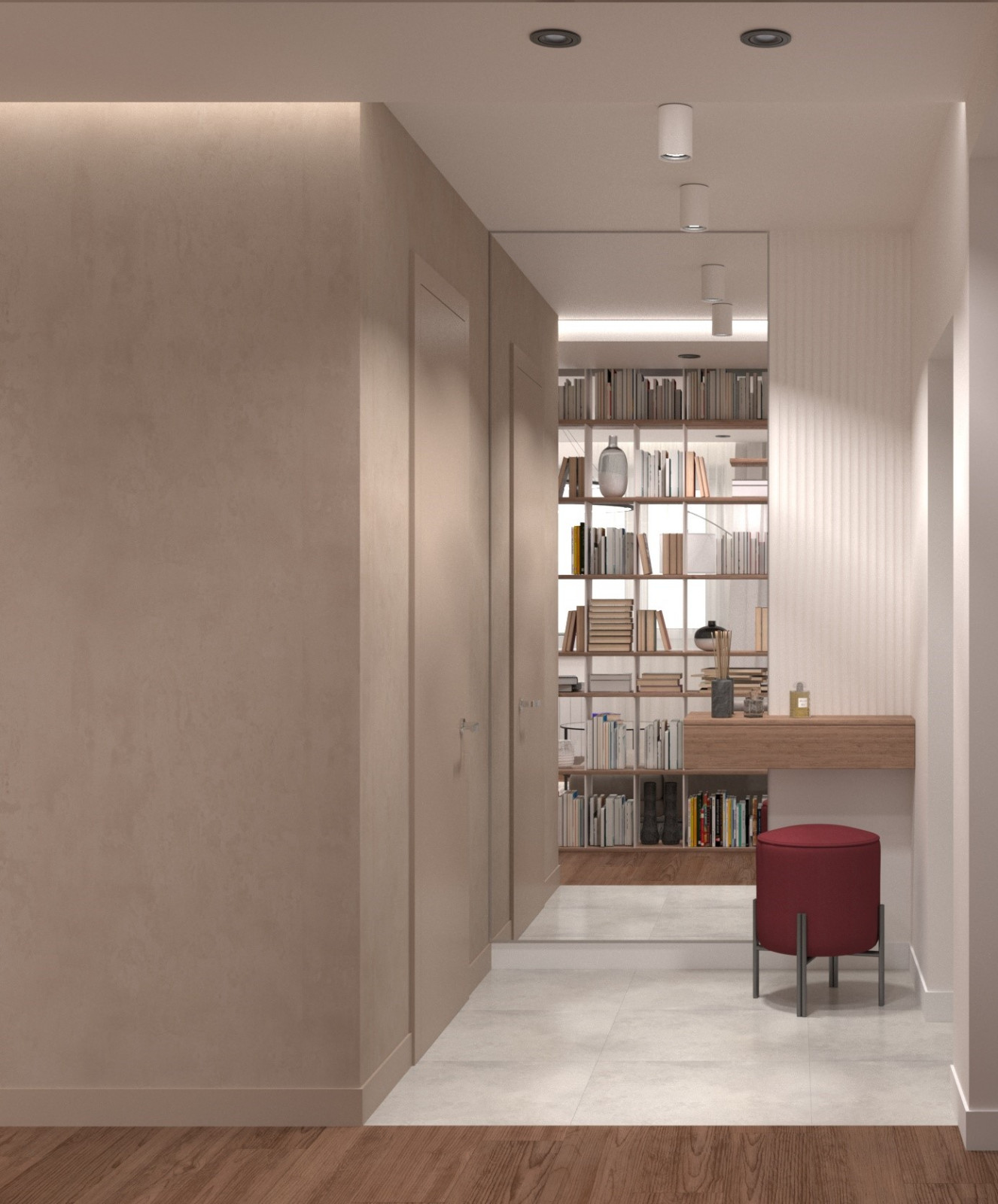 Трехкомнатная квартира 77 м.кв. на проспекте Мира