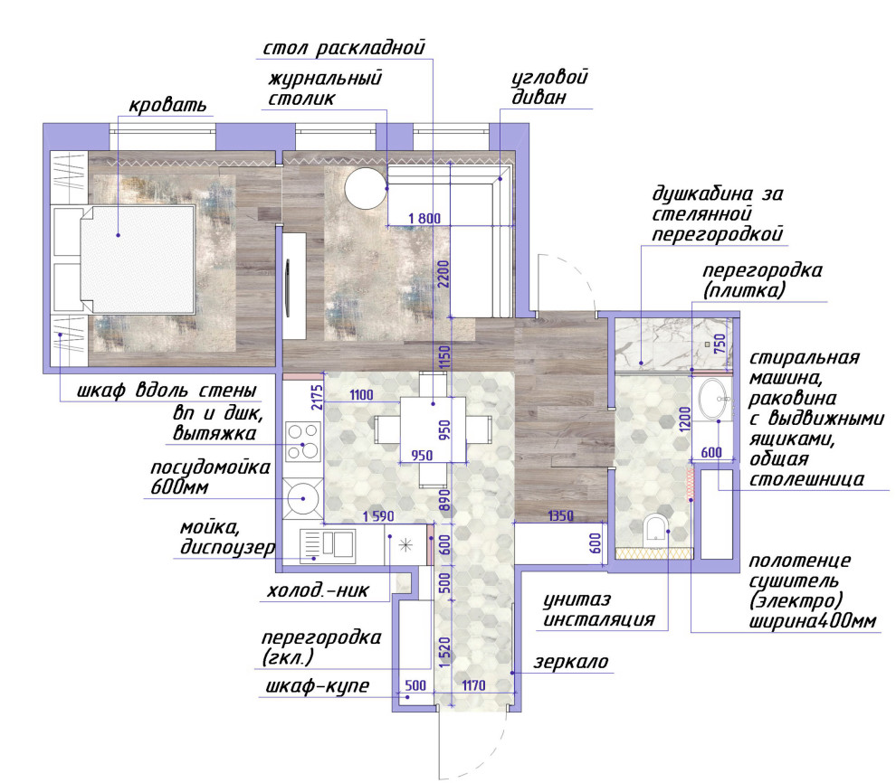 2х комнатная квартира в Питере