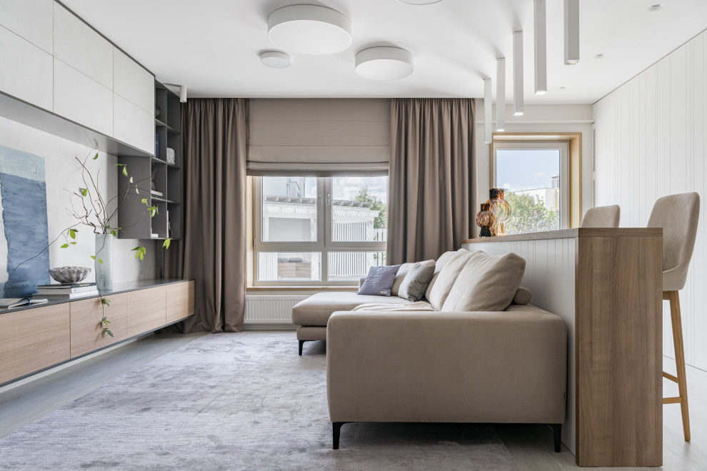 Гостинная в таунхаусе