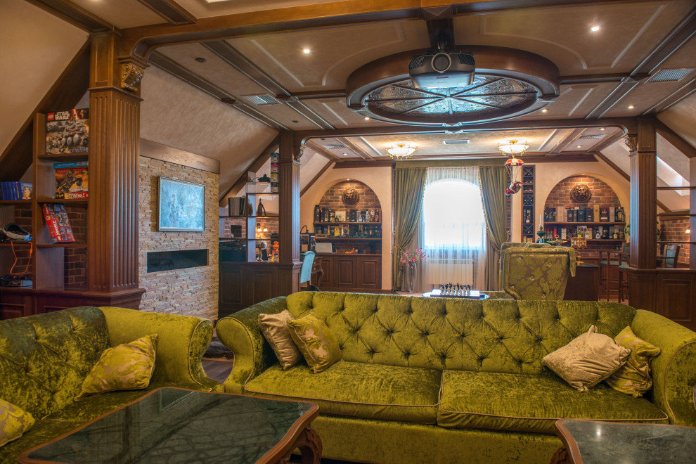 Домашний кабинет для частного дома