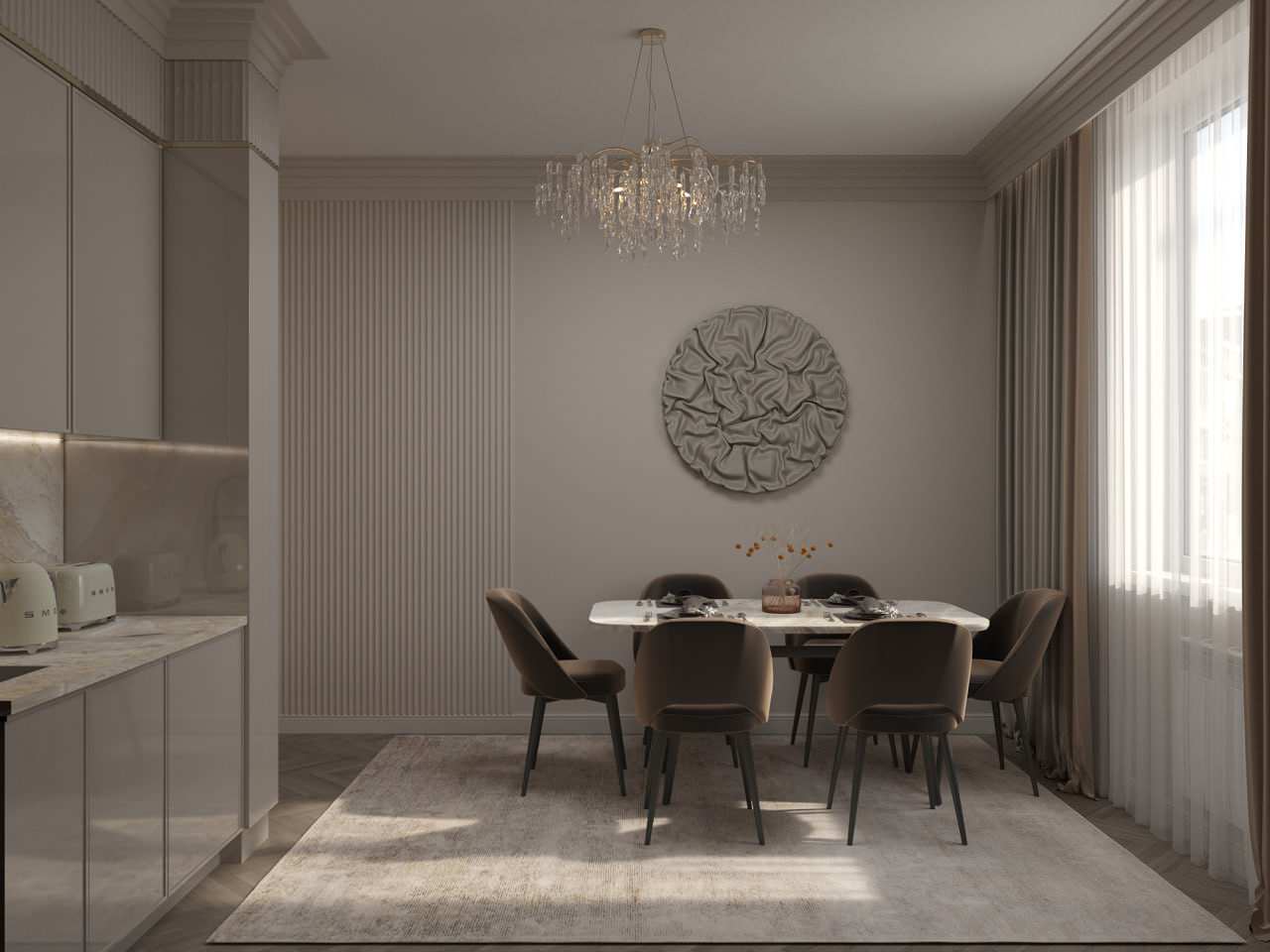 Проект частного интерьера