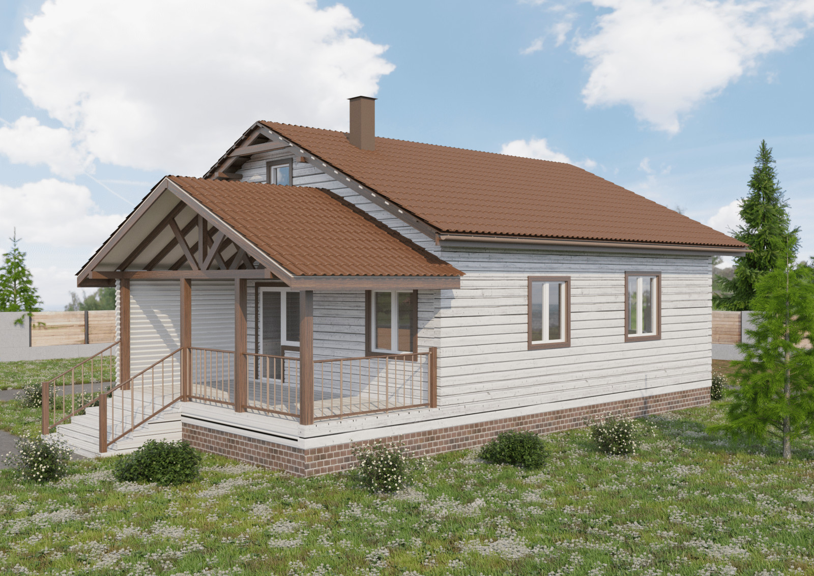 Дом из бруса