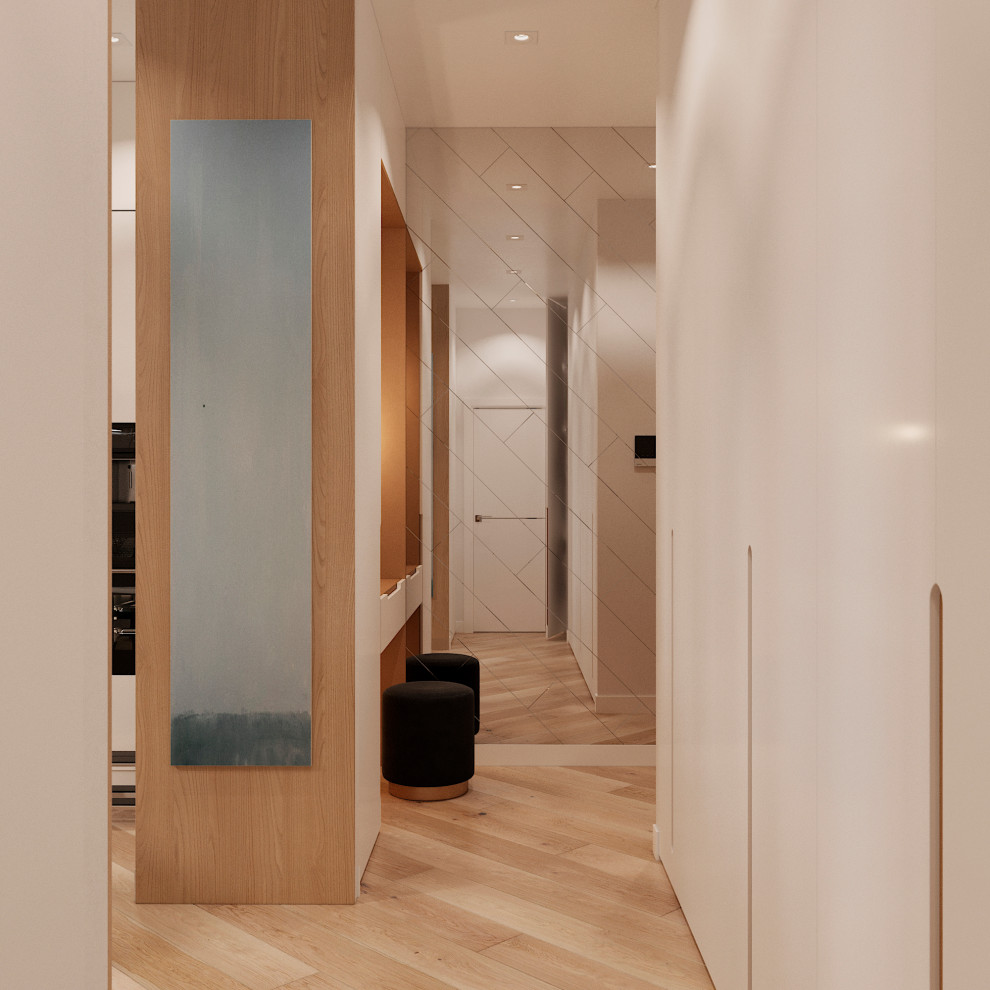 Дизайн-проект квартиры общей площадью - 86 м.кв. в г. Химки, ЖК "Маяк"