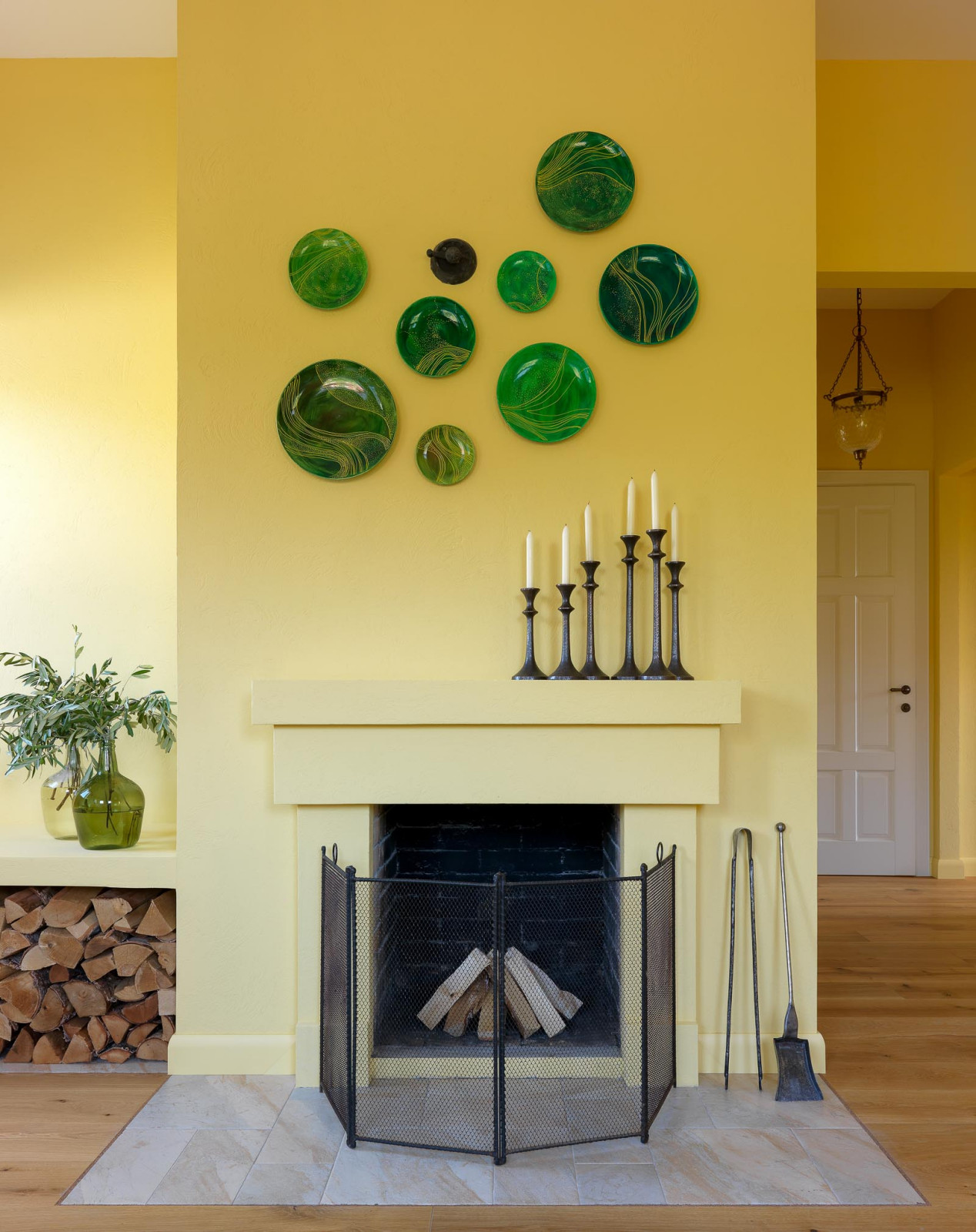 Дом на берегу Клязьминского водохранилища. Гостиная