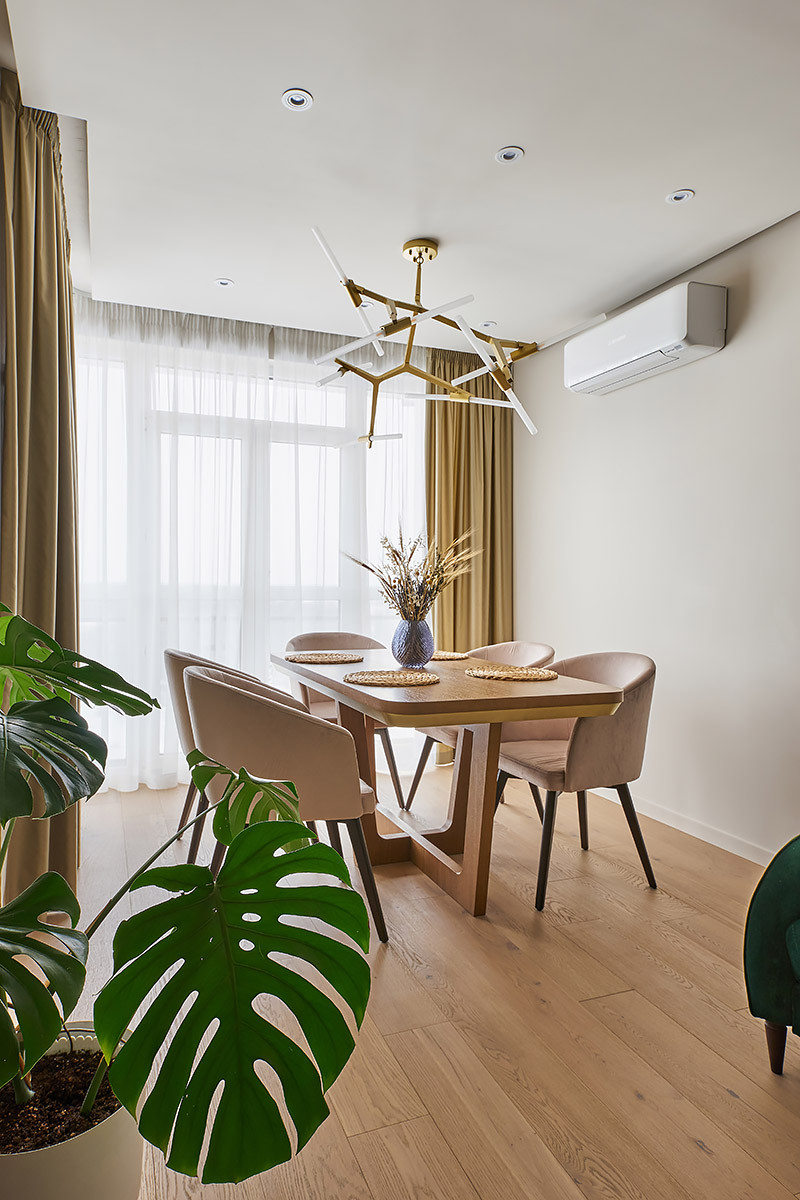 Квартира с необычной кухней, ЖК «Маяк Минска»