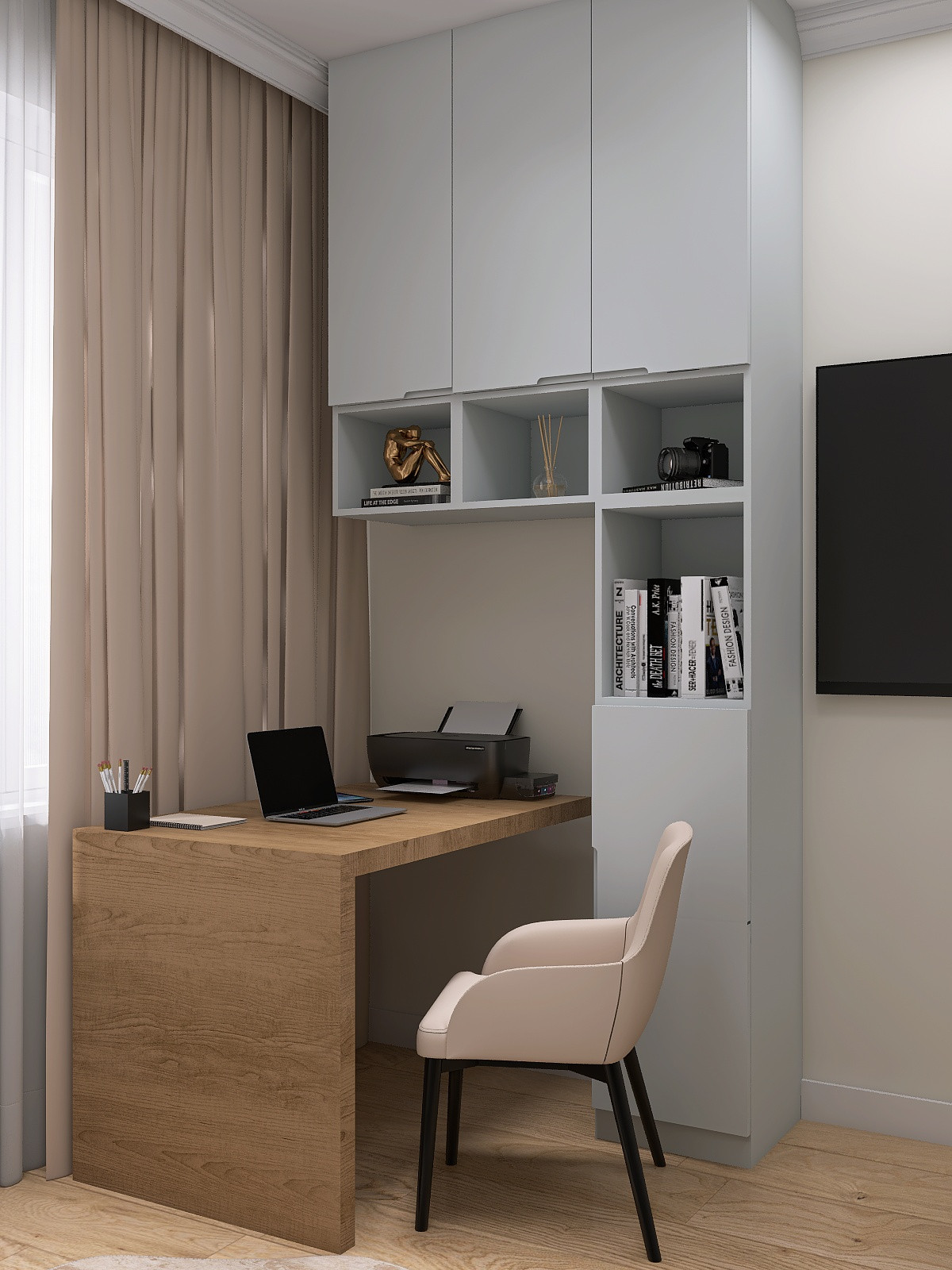 г. Санкт-Петербург. Частичный проект двух детских и спальни