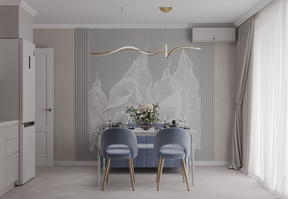 Дизайн квартиры в светлых оттенках