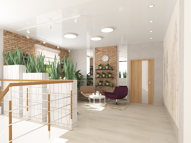 Дизайн-проект интерьера зимнего сада