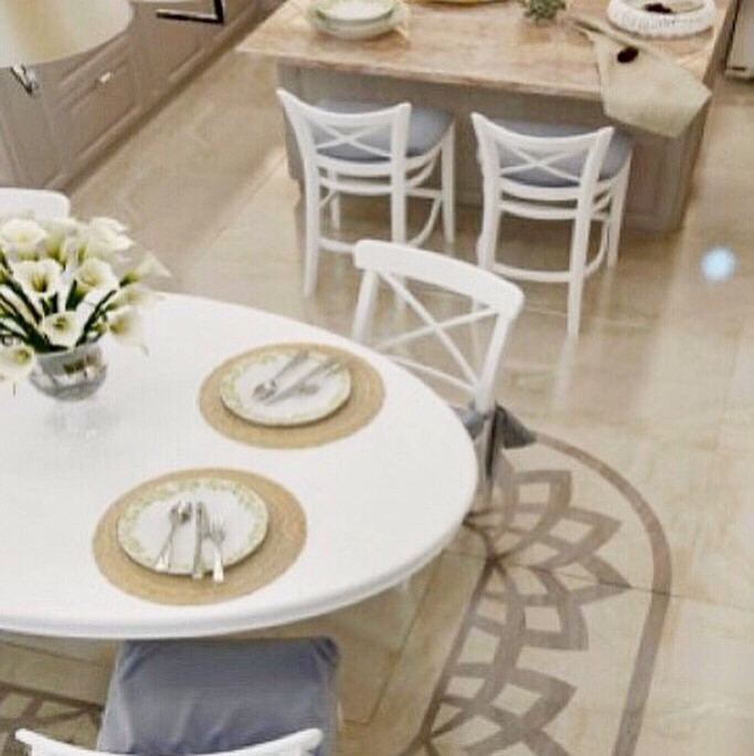 Обложка проекта: Частный дом в Красногорске. Панно для кухни-столовой.