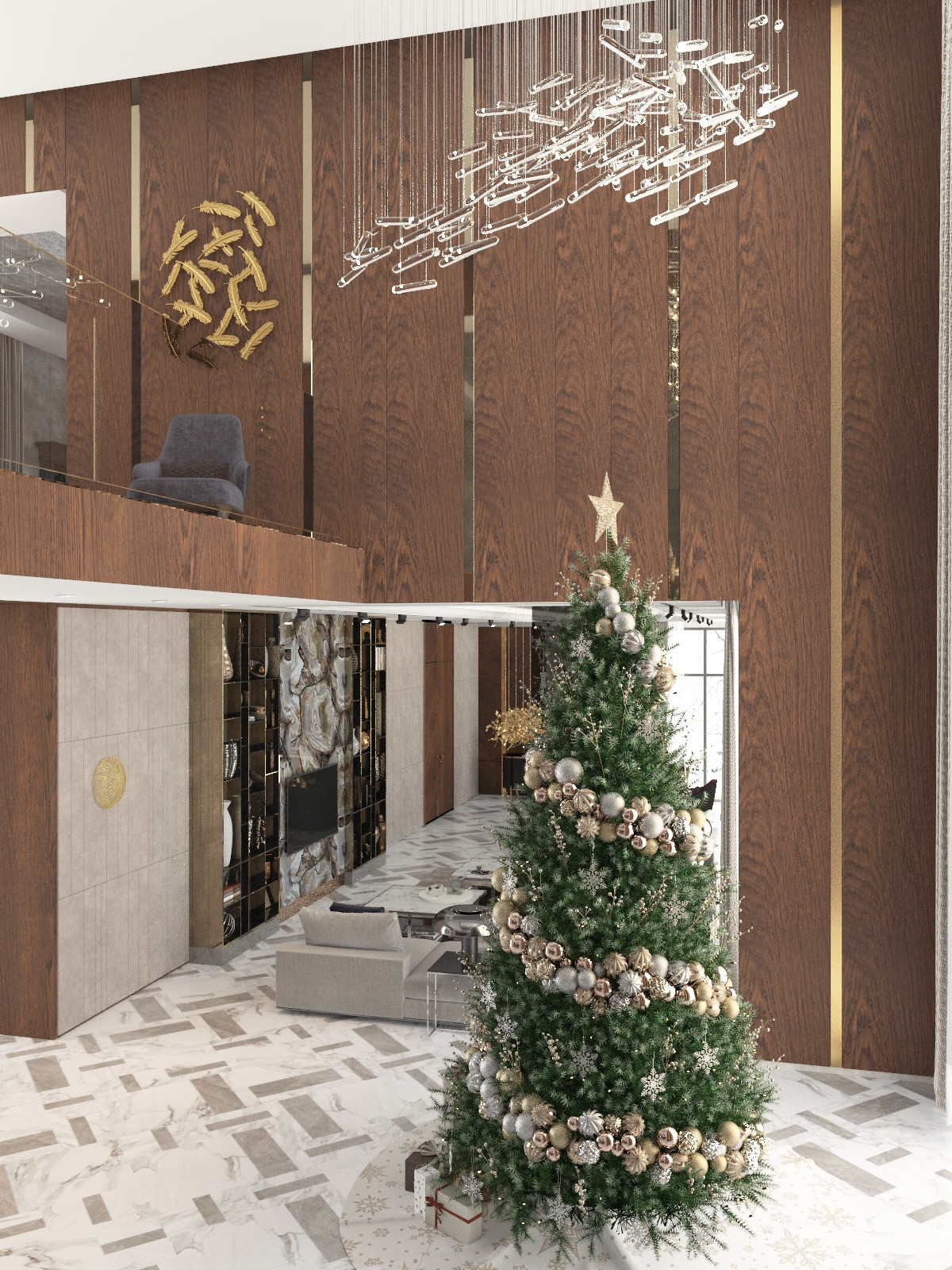 Интерьеры дома в пос.Ренессанс