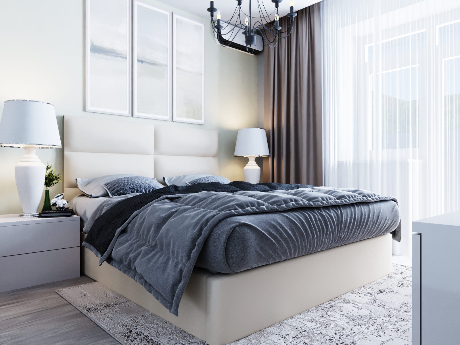 Спальня в стиле современная классика