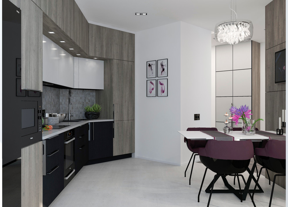 Кухня " Light gray kitchen" vol.2