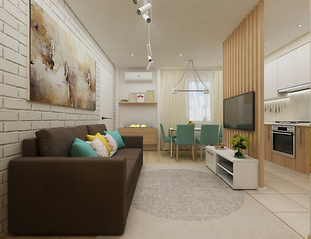 ДИЗАЙН ТРЕХКОМНАТНОЙ КВАРТИРЫ «SUNSHINE»