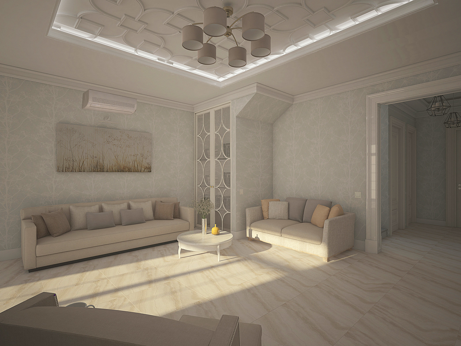 Обложка проекта: Таунхаус в Красногорском районе Москвы.