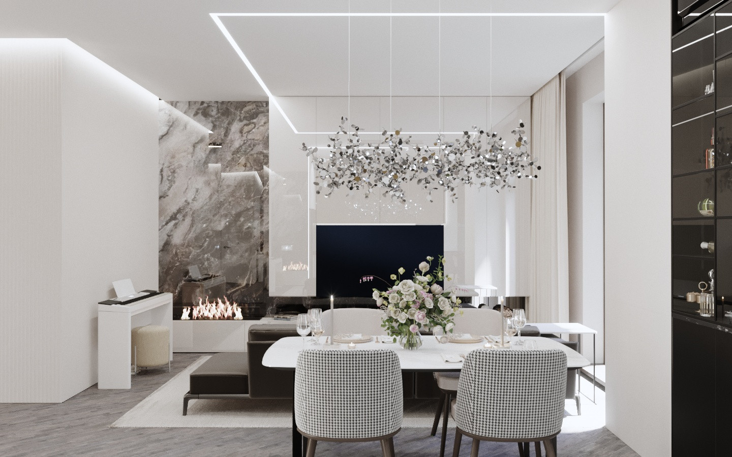 B&W - 130 кв.м в центре Новосибирска