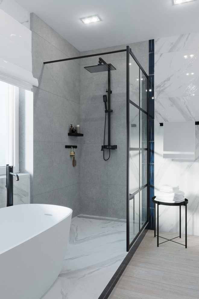 Ванная комната в загородном доме