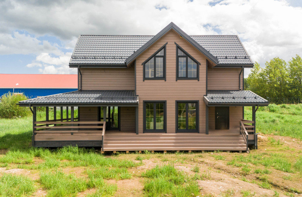 Строительство дома по Каркасной технологии в поселке Низино Ленинградской област