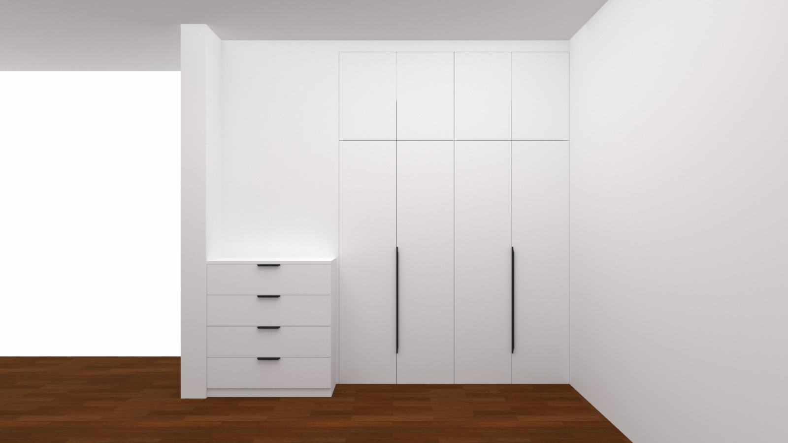 Шкаф, комод визуализация