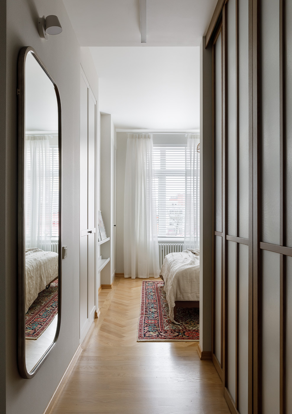 Houzz тур: Квартира с радиусной планировкой