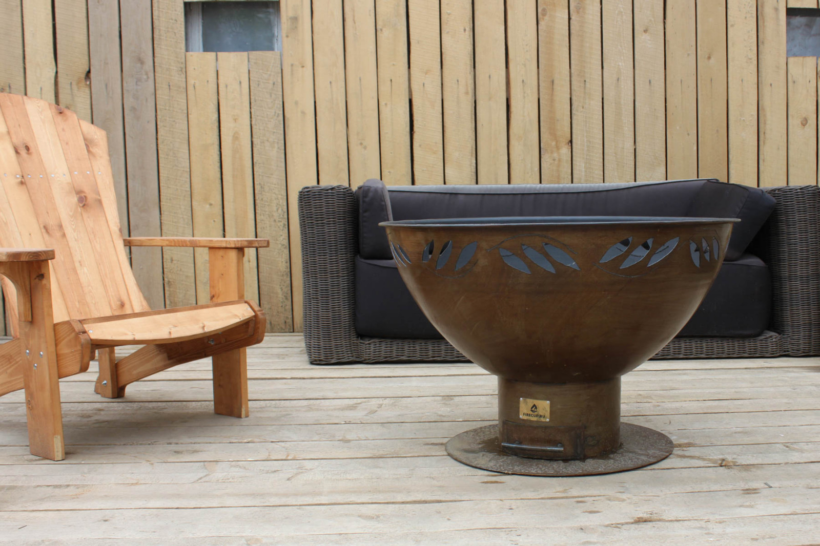 Обложка проекта: Лепестки большой очаг Firecup