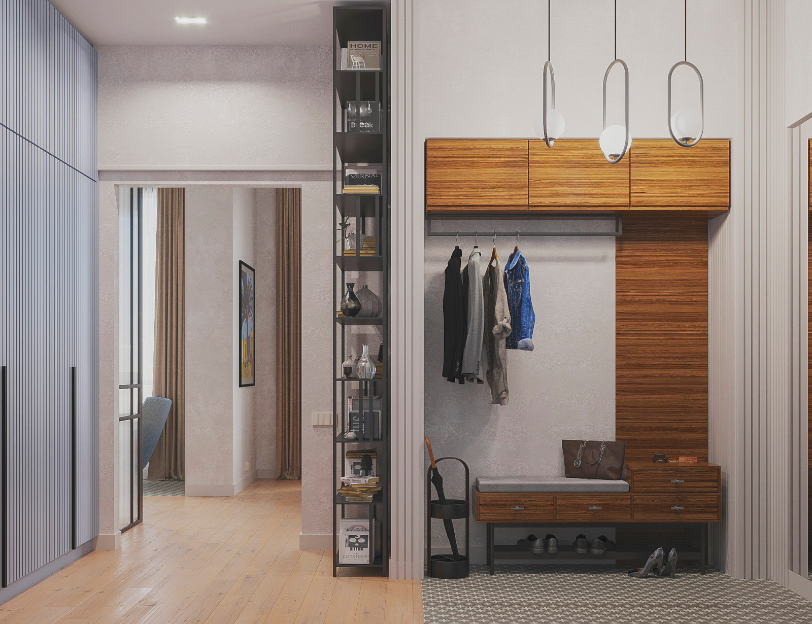 Оранжевое настроение. Квартира с панорамным видом 70 кв.м. в ЖК Дыхание