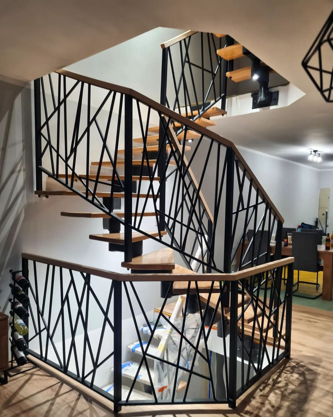 Винтовая лестница в стиле лофт
