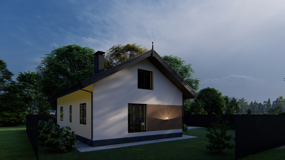 Обложка проекта: Одноэтажный жилой дом