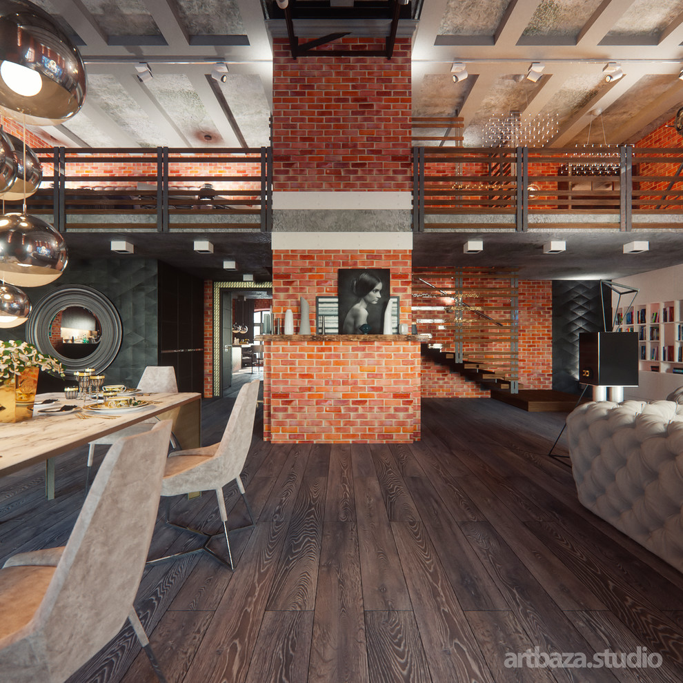 Дизайн интерьера в стиле лофт