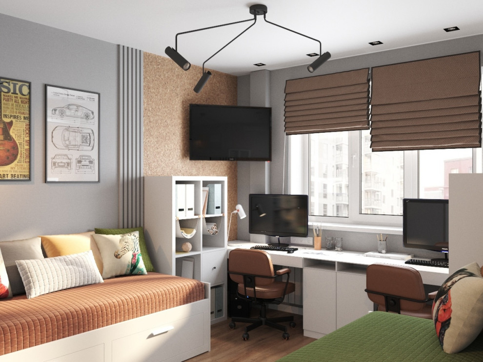 Трехкомнатная квартира 85 м2