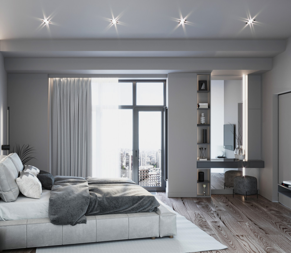 Свнетлый минималистичный интерьер