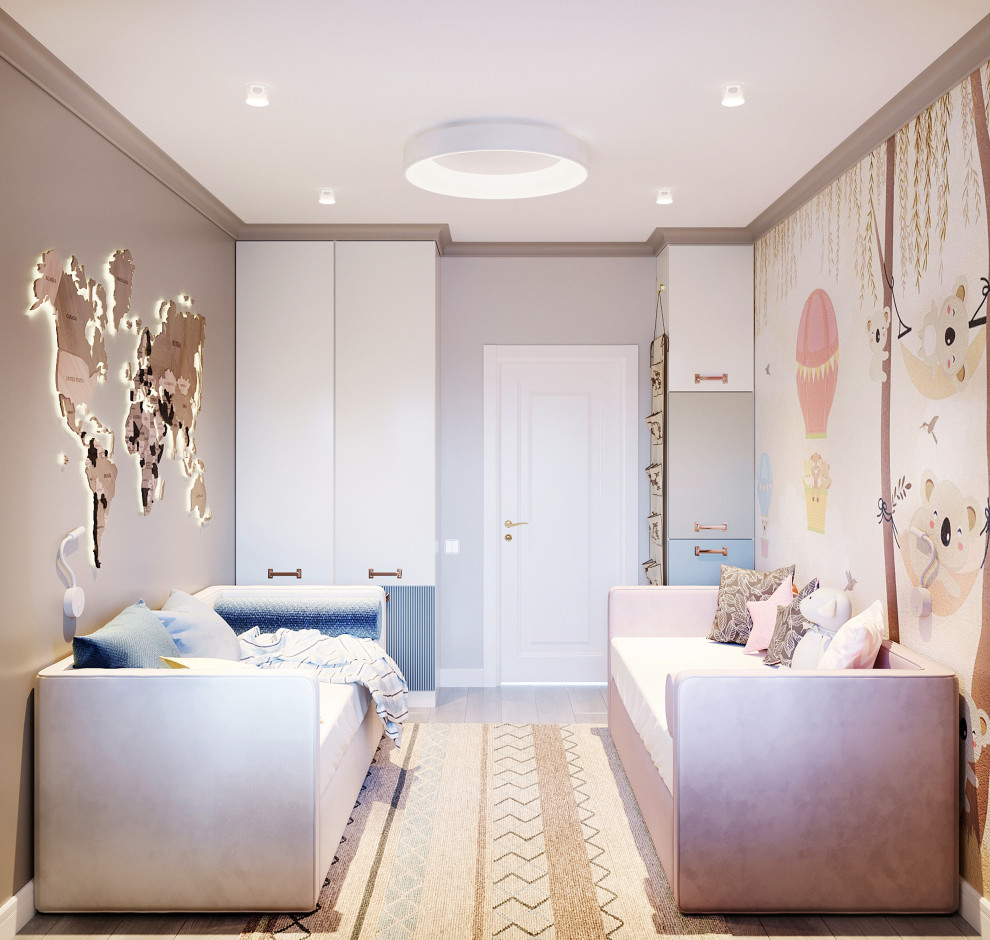 Детская комната из проекта 2к Цветаевой 10