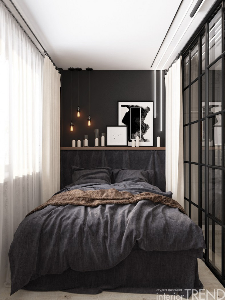 Дизайн интерьера однокомнатной квартиры студии