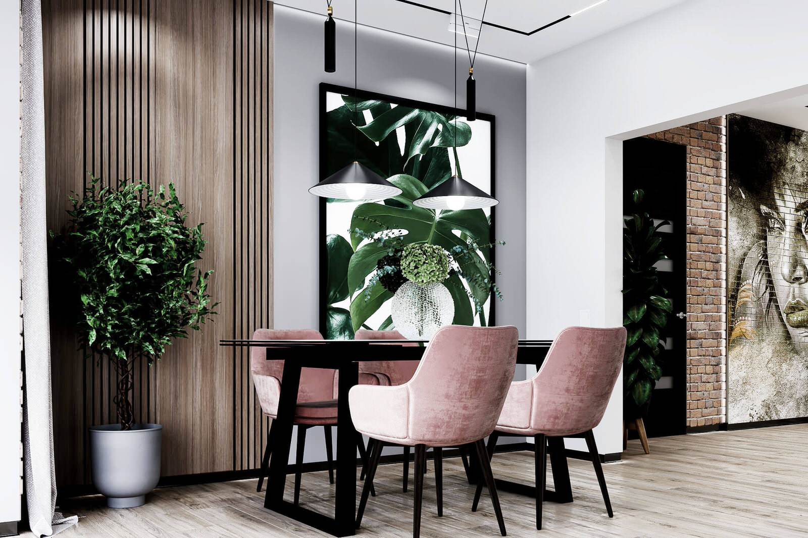 Дизайн коттеджа в стиле Loft