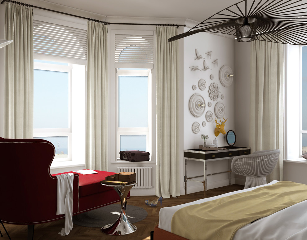 Обложка проекта: "Французский поцелуй" спальня