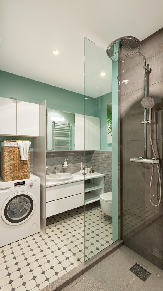 Дизайн-проект бюджетной квартиры-студии 35 м.кв. в г. Одинцово