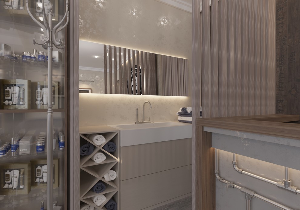 Дизайн-проект мужского салона во Владикавказе по ул.А.Кесаева