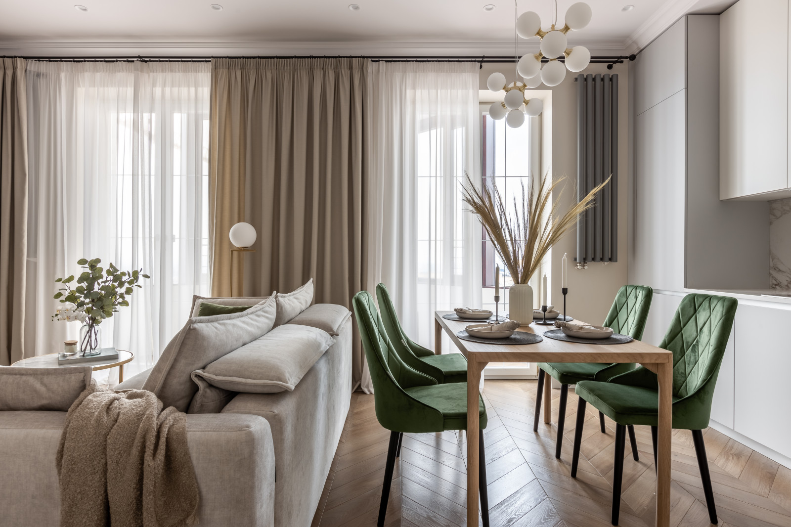 Проект-переделка однокомнатной квартиры в г. Самара