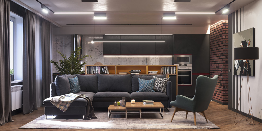 Дизайн проект 2-х комнатной  квартиры