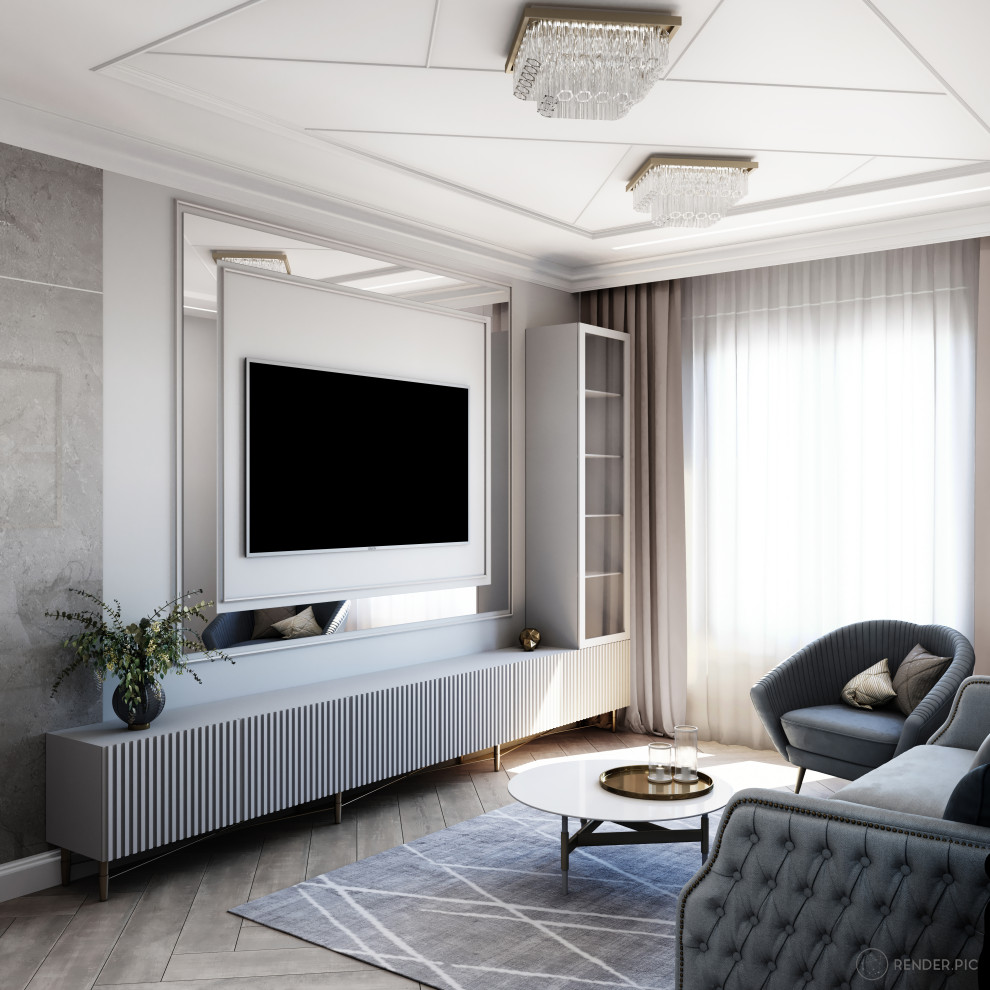 Обложка проекта: Визуализация проекта квартиры