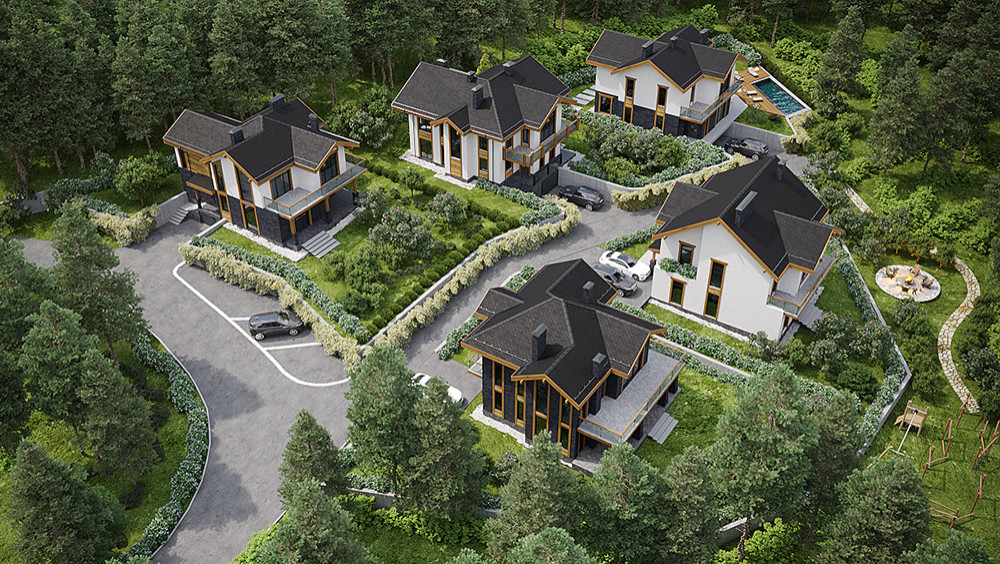 Коттеджный поселок г. Сочи