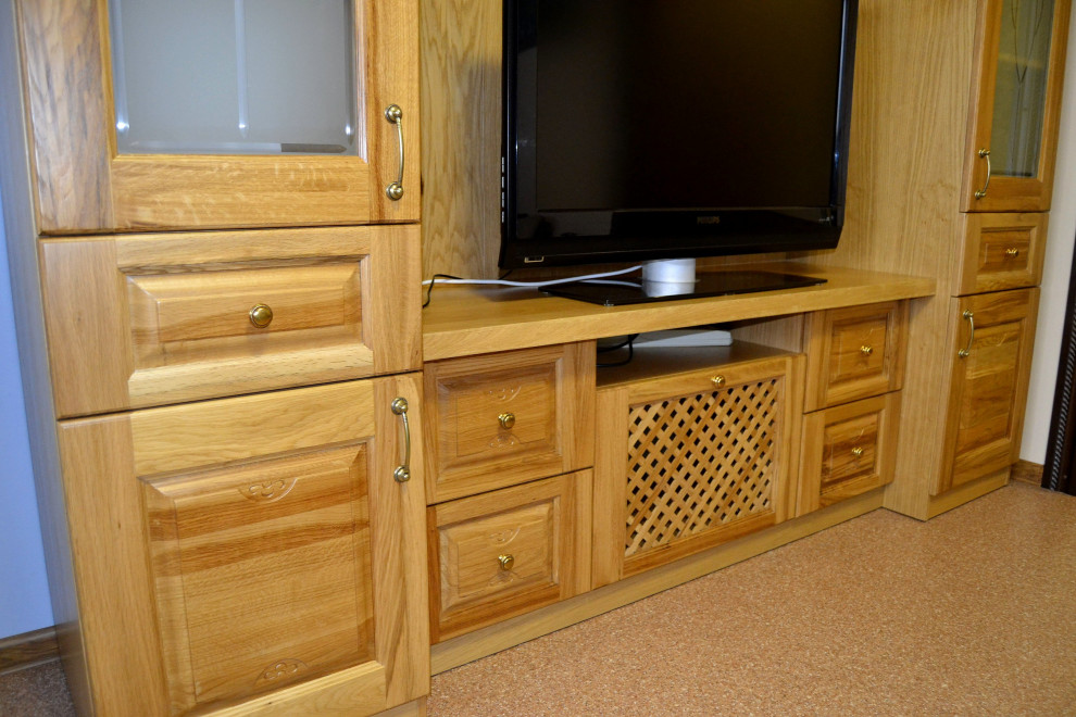 Гостиная из массива дуба