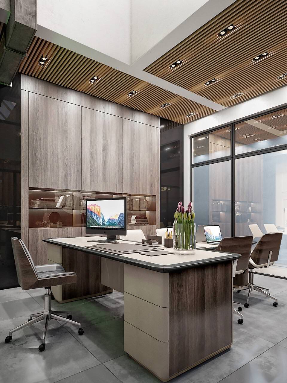 Дизайн проект офиса UNECOM